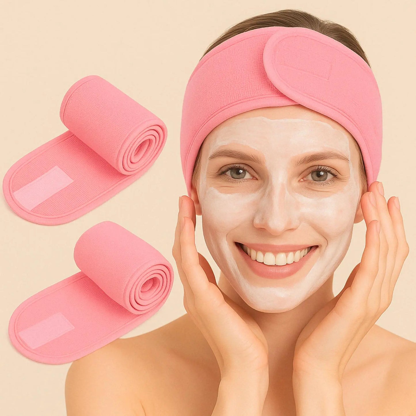 Bandeau Cosmétiques Réglable Confort et