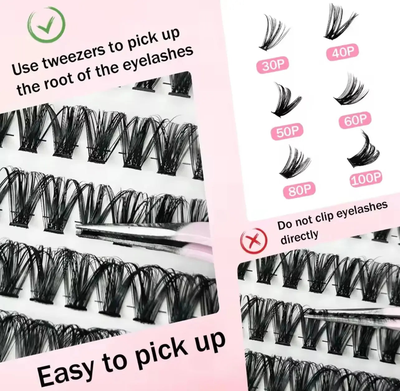 Kit extension individuel - Obtenez un regard intense et