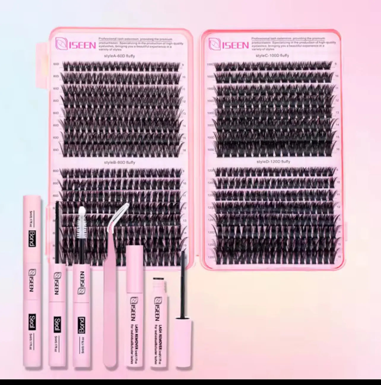 Kit extension individuel - Obtenez un regard intense et